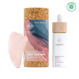 DEEP DREAMS ROSE QUARTZ GUA SHA SET